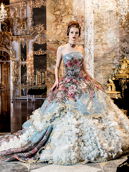 カラードレス stella de libero（ステラ デ リベロ）の水色カクテル