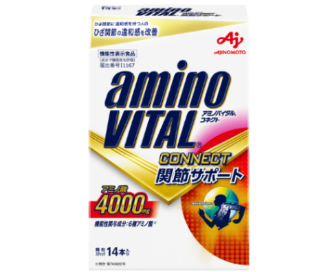 アミノバイタル®」 CONNECT関節サポート | Sports Supplement Reference