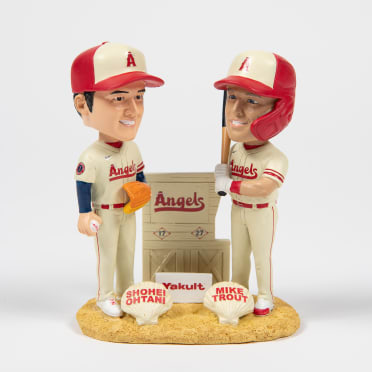 正規品】大谷翔平マイクトラウト デュアルボブルヘッド 大谷翔平