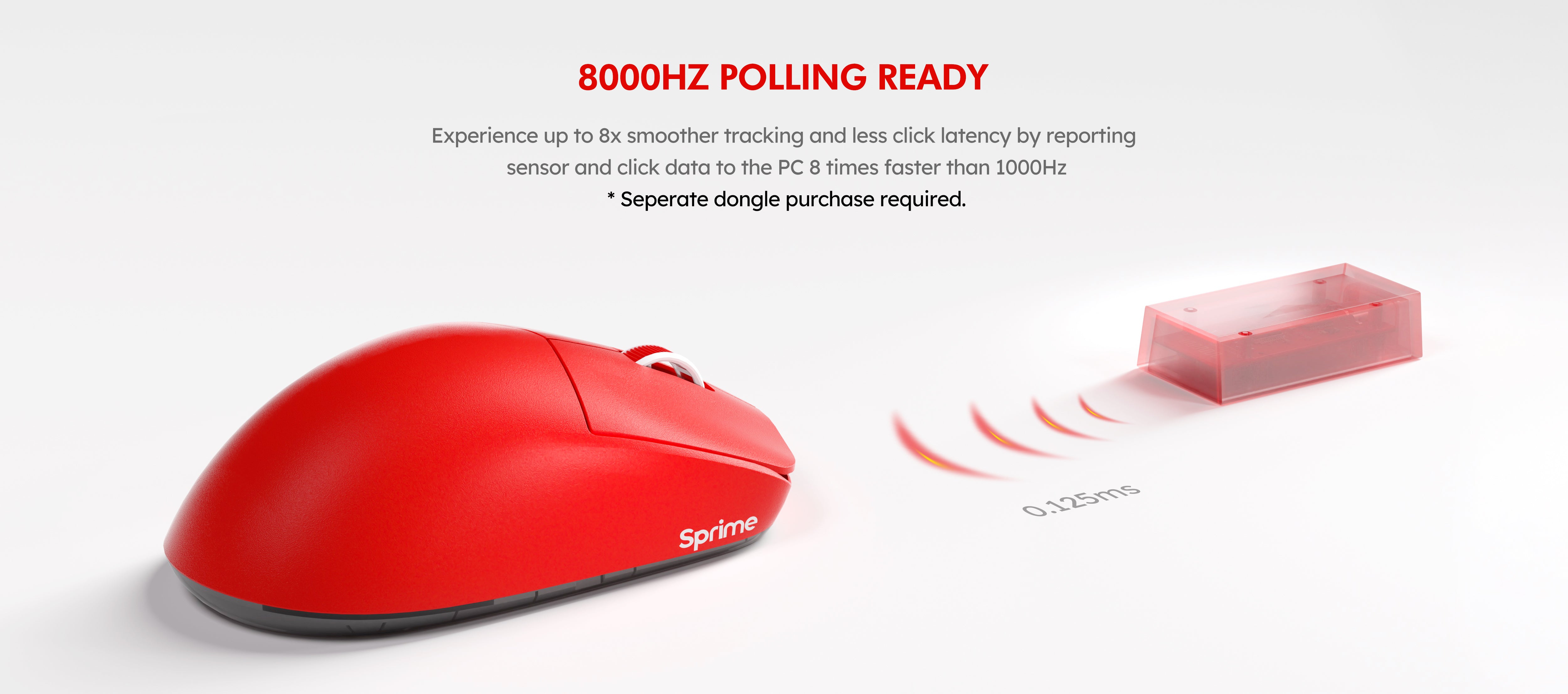 Sprime PM1 ゲーミングマウス ホワイト