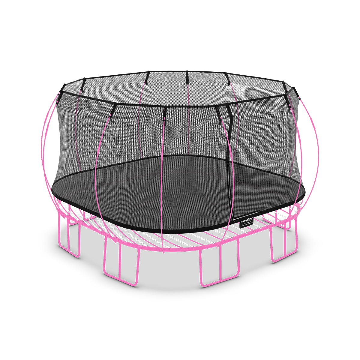Jumbo Square 13ft Big Trampoline | Springfree® Trampoline