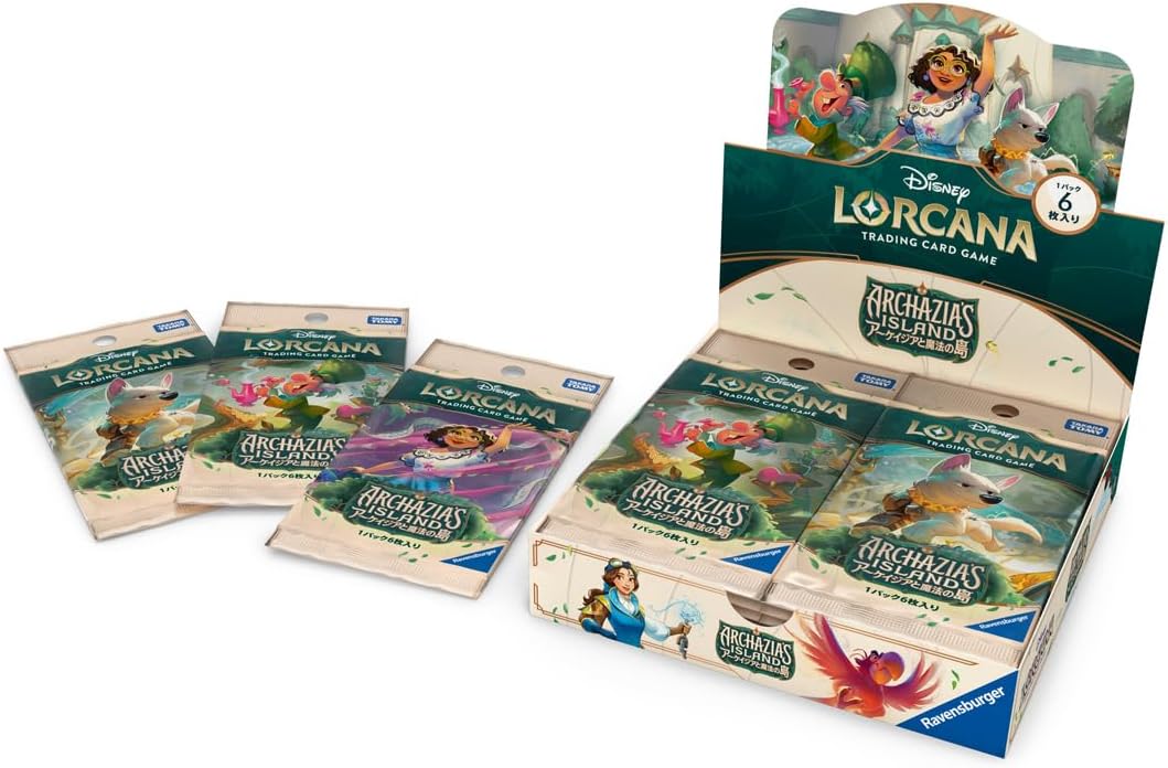 アーケイジアと魔法の島 ディズニー・ロルカナ・TCG(1BOX・16パック入
