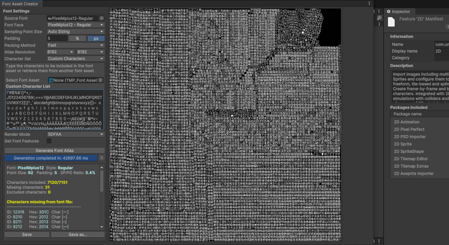 日本語フォント設定 TextMeshPro【Unity6】 | STUDIO CHEAP