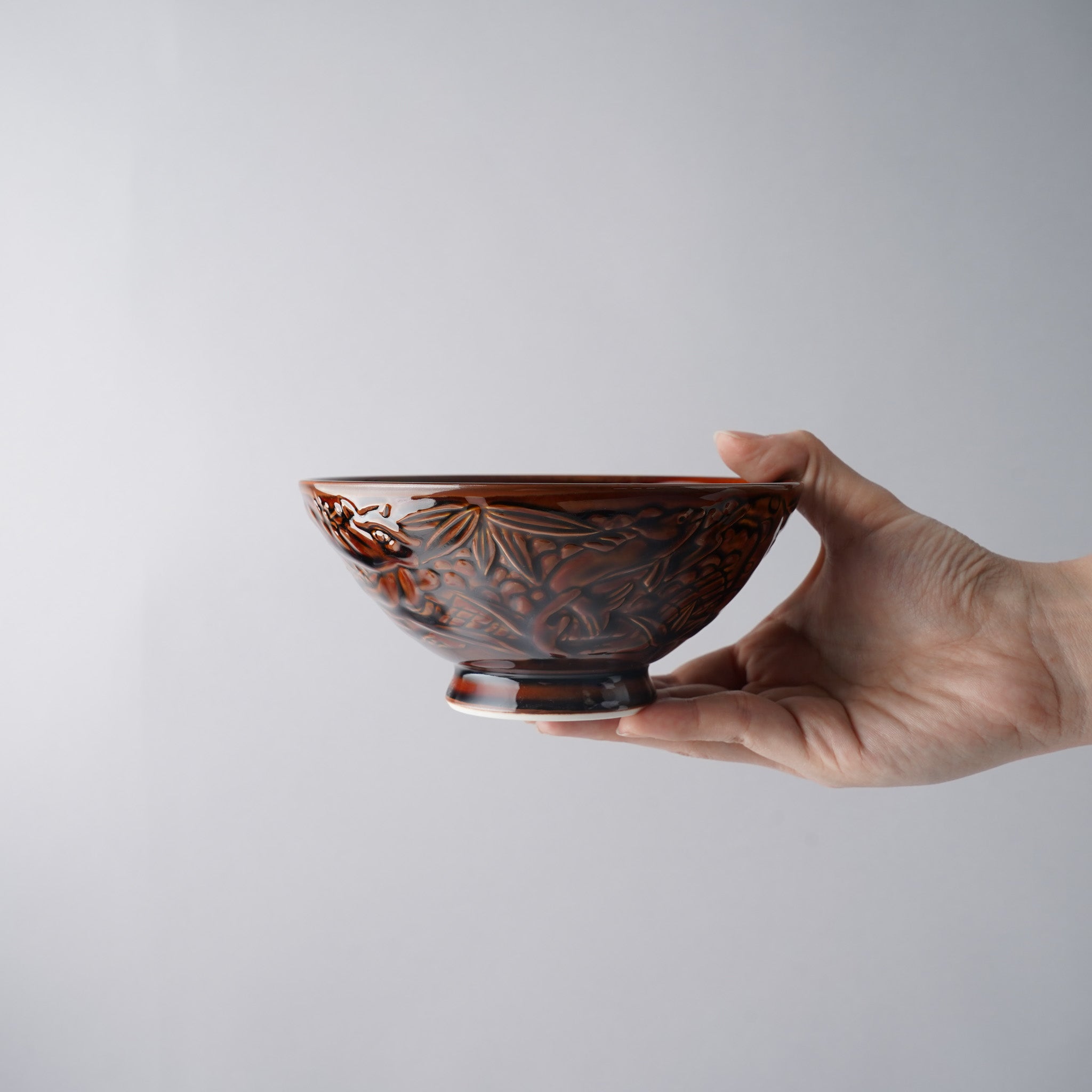 波佐見焼 ジャングリラ 茶碗(大) 14cm natural69の通販｜【公式