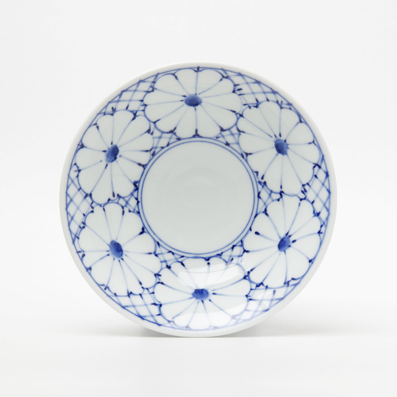 波佐見焼 染付 輪花紋 中鉢 15.5cm 高山陶器の通販｜Studio1156