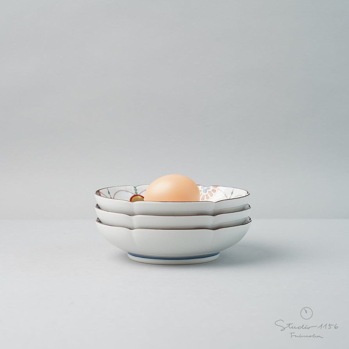 赤玉ようらく なます皿？ 波型陶器皿 10個セット 赤玉ようらく 波型