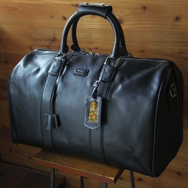 Ferragamo SPORT 展開式ボストンバッグ ナイロン×本革 レア色