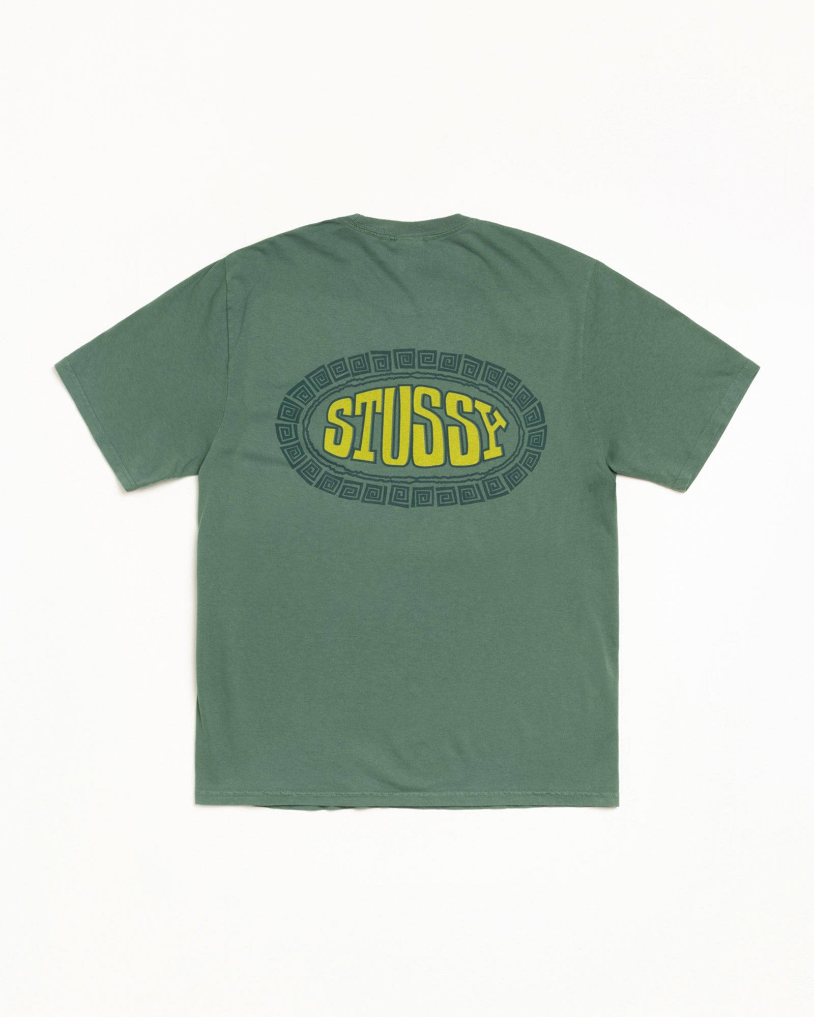 Tile Oval Tee Pigment Dyed – Pine | Tees | Stüssy