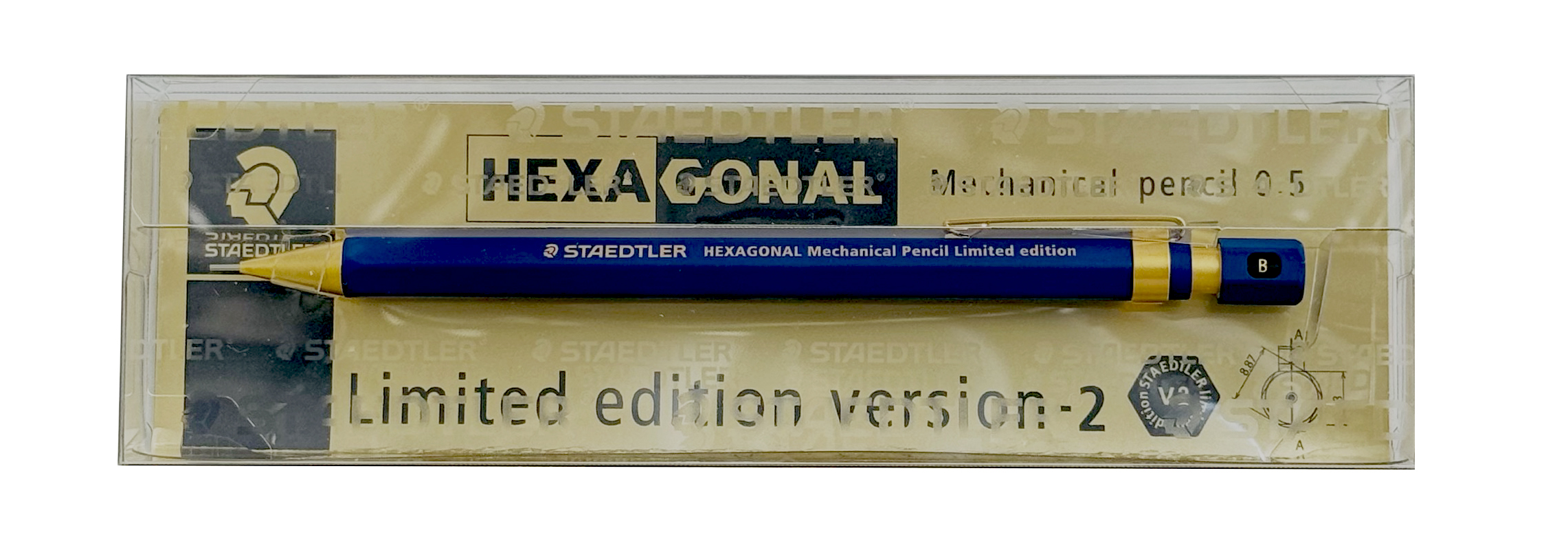 ヘキサゴナル シャープペンシル 限定 バージョン2発売