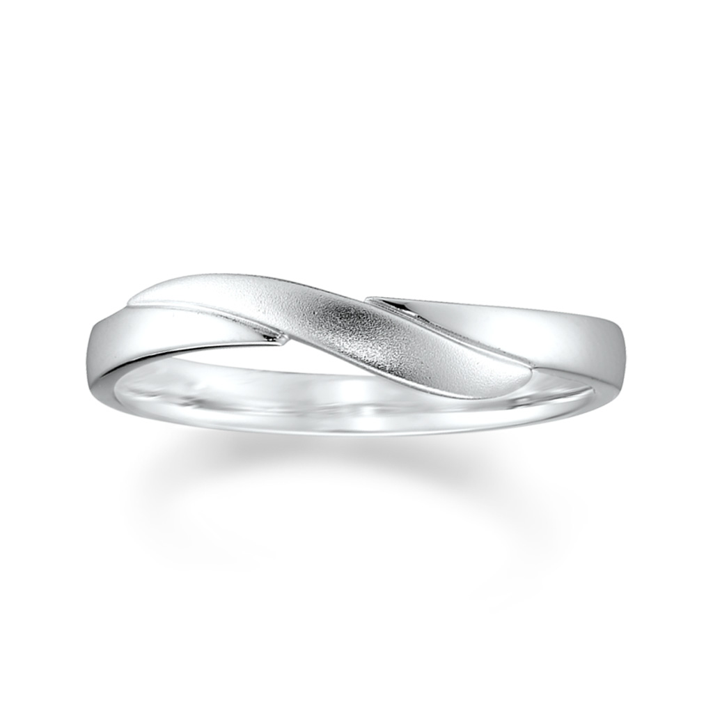 One Heart」MARRIAGE RING(2PR0584)Pt950 マリッジリング｜スター