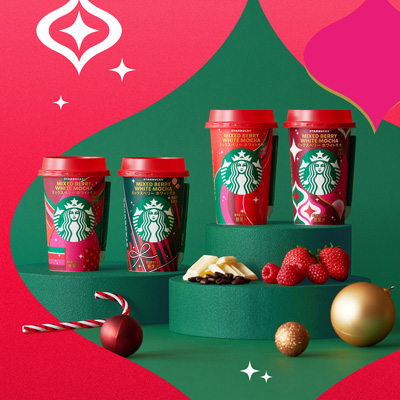 スターバックス® チルドカップ「ミックスベリーホワイトモカ」11月7日