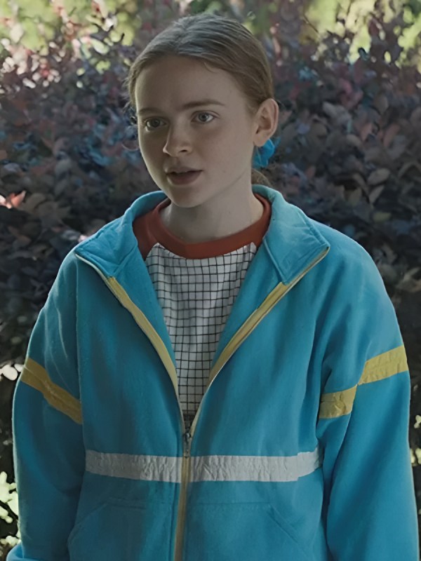 Stranger Things S05 Sadie Sink Fleece Jacket - Stardom Jackets