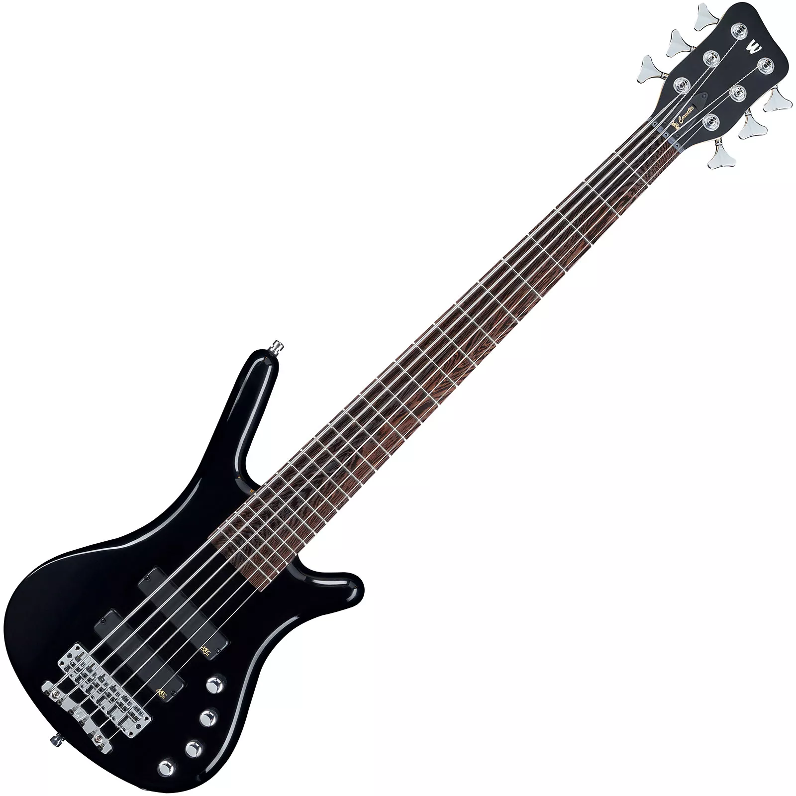 Warwick Rockbass Corvette Basic 6-String - solid black Solid body