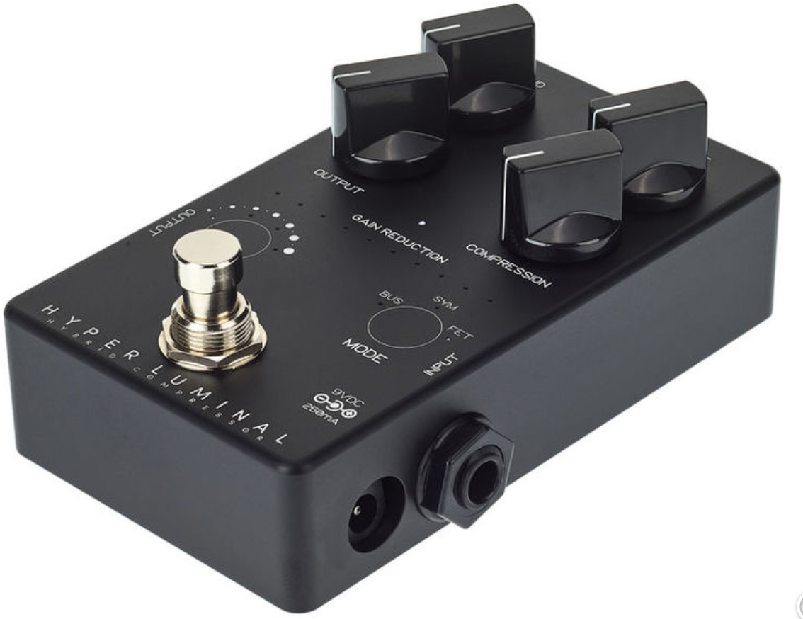 Darkglass Hyper Luminal Hybrid Compressor Ltd - Black Compressor