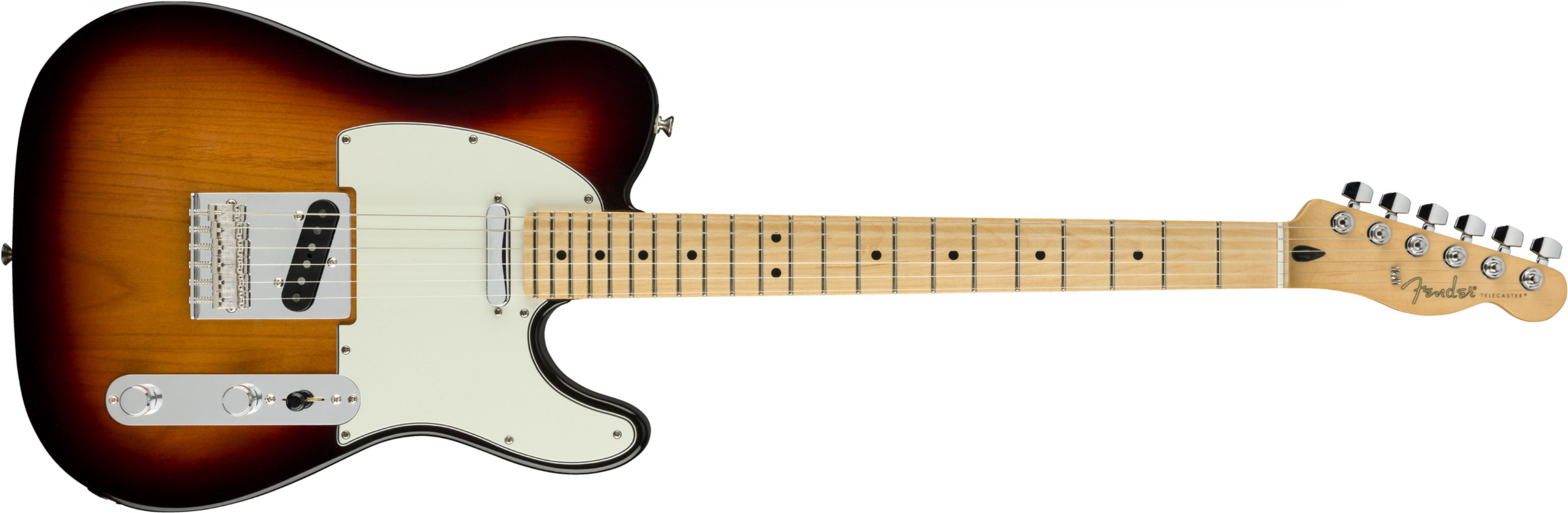 Fender Player Telecaster (MEX, MN) - 3-color sunburst Tel shape