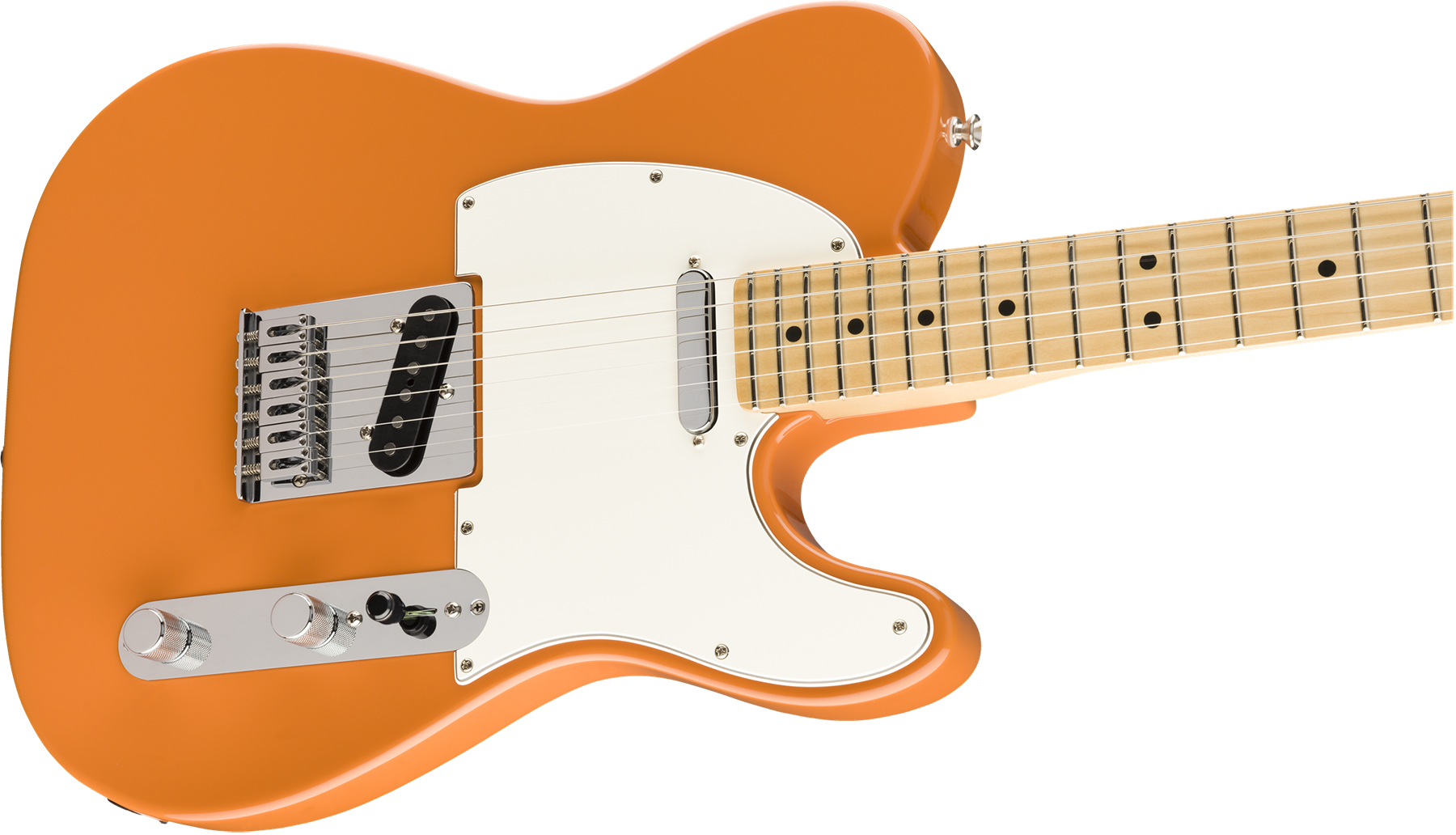 Fender Player Telecaster (MEX, MN) - capri orange Tel shape