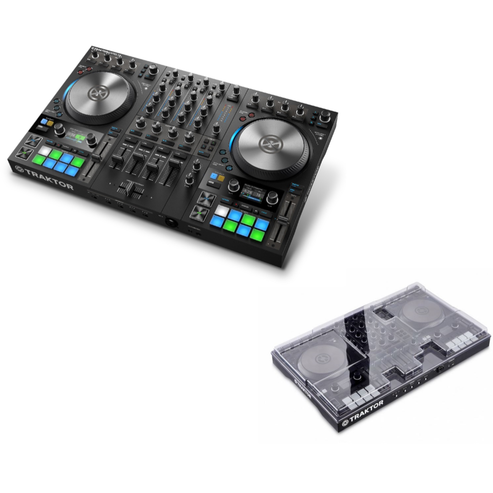 Traktor Kontrol S4 Mk3 Decksaver付き TRAKTOR KONTROL S4 MK3 完動品
