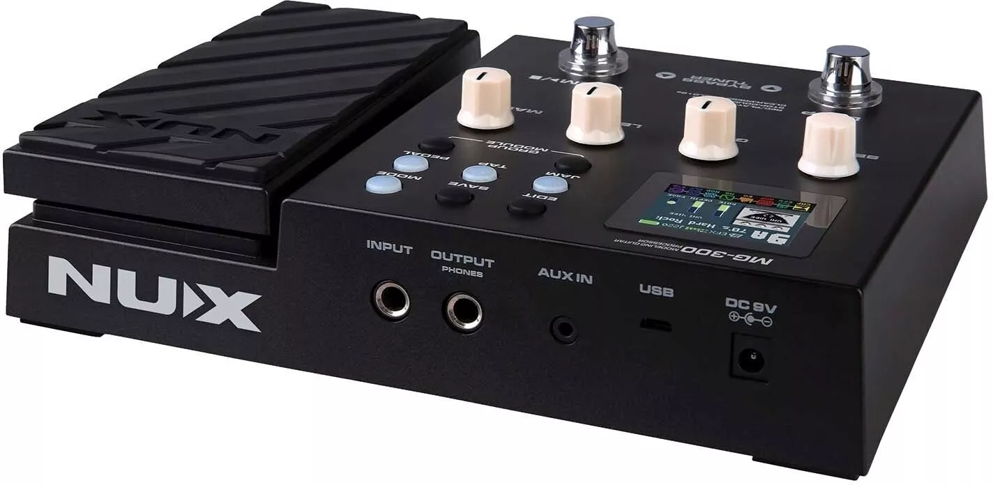 Nux MG-300 Modeling Guitar Processor Guitar amp modeling simulation