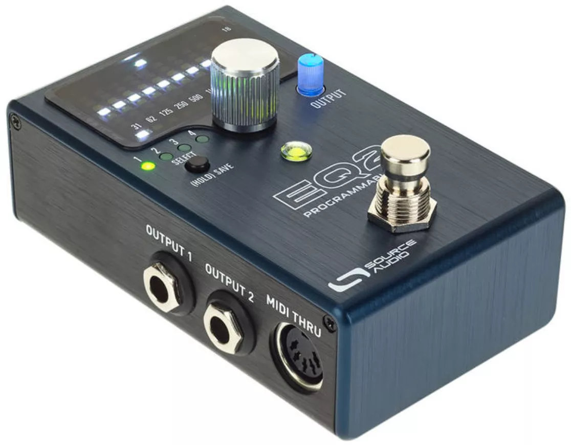 Source audio EQ2 Programmable Equalizer Compressor, sustain