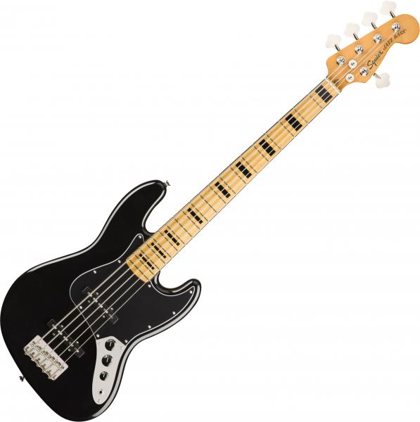 Squier Classic Vibe '70s Jazz Bass V (MN) - black Solid body