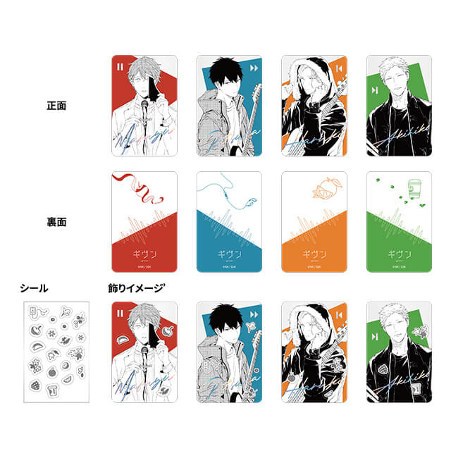 ギヴン」CODA：NextVerse シリーズ フォトカードセットA：グッズ(輸入