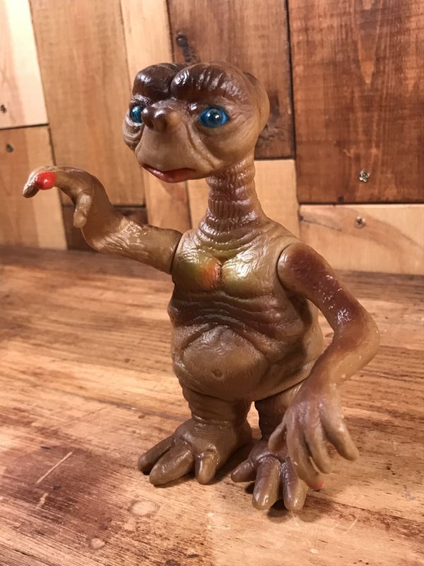 E.T. “Lighting Eyes” Vinyl Action Figure イーティー ビンテージ