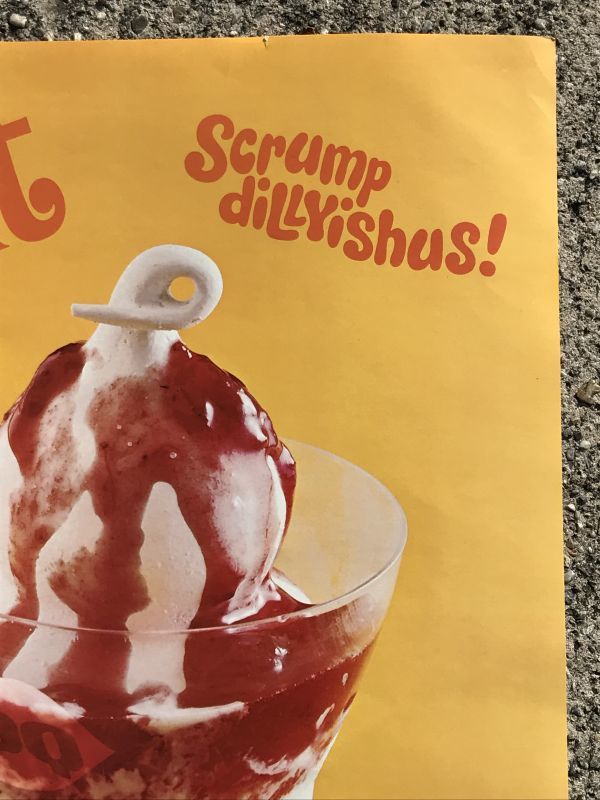 Dairy Queen Dennis The Menace “Parfait” Poster デイリークイーン