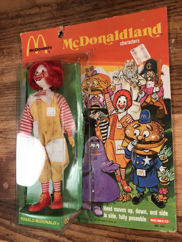 Remco McDonaldland “Ronald” Figure ロナルド ビンテージ フィギュア