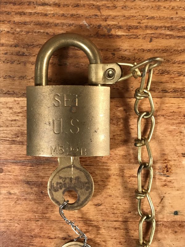 mp01》1950年代 YALE 自転車用 南京錠 ヴィンテージ アメリカ
