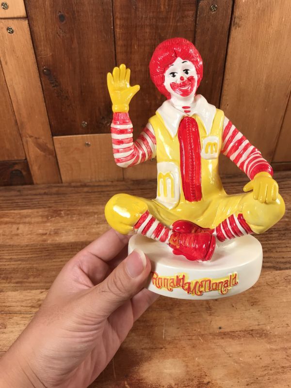 McDonald's “Ronald McDonald” Plastic Coin Bank ロナルド ビンテージ