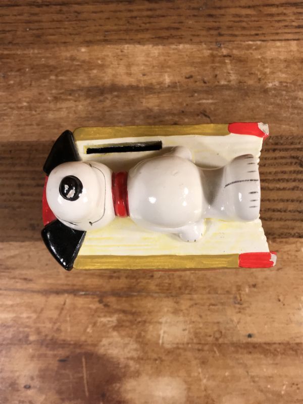 Peanuts Snoopy Savings Coin Bank スヌーピー ビンテージ コイン