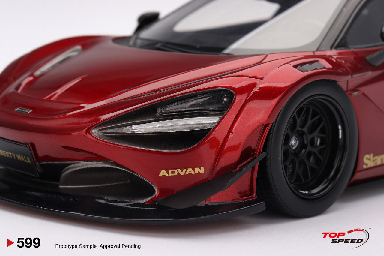 Topspeed Mclaren 720S LB-Works Gem Red Metallic 1:18 – STM Diecast