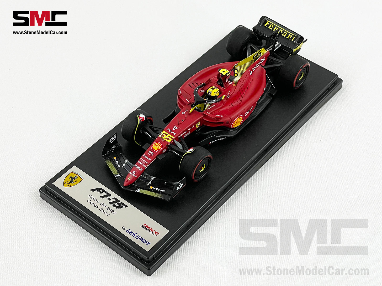 2022 F1 Ferrari F1-75 #55 Carlos Sainz Italy Monza GP Looksmart 1