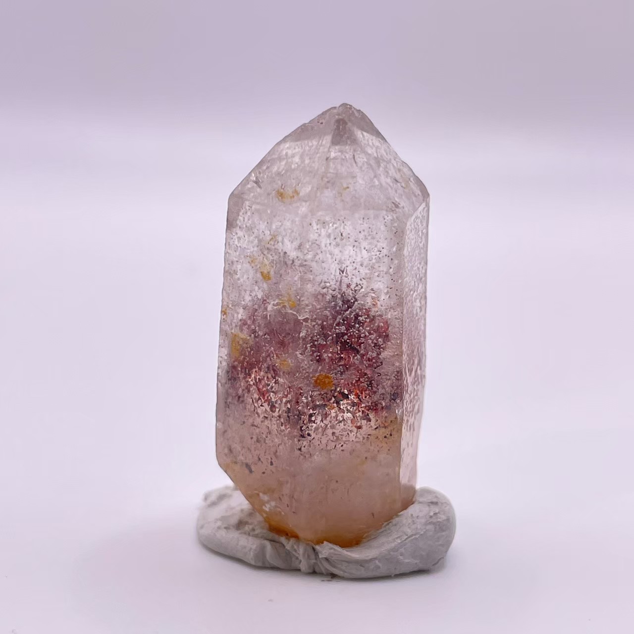 レピドクロサイトインクォーツ（ファイアークォーツ