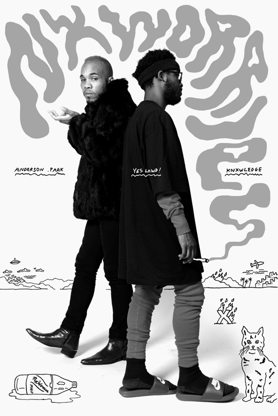 NXWORRIES POSTER XL/NxWorries (Anderson .Paak & Knxwledge)｜HIPHOP