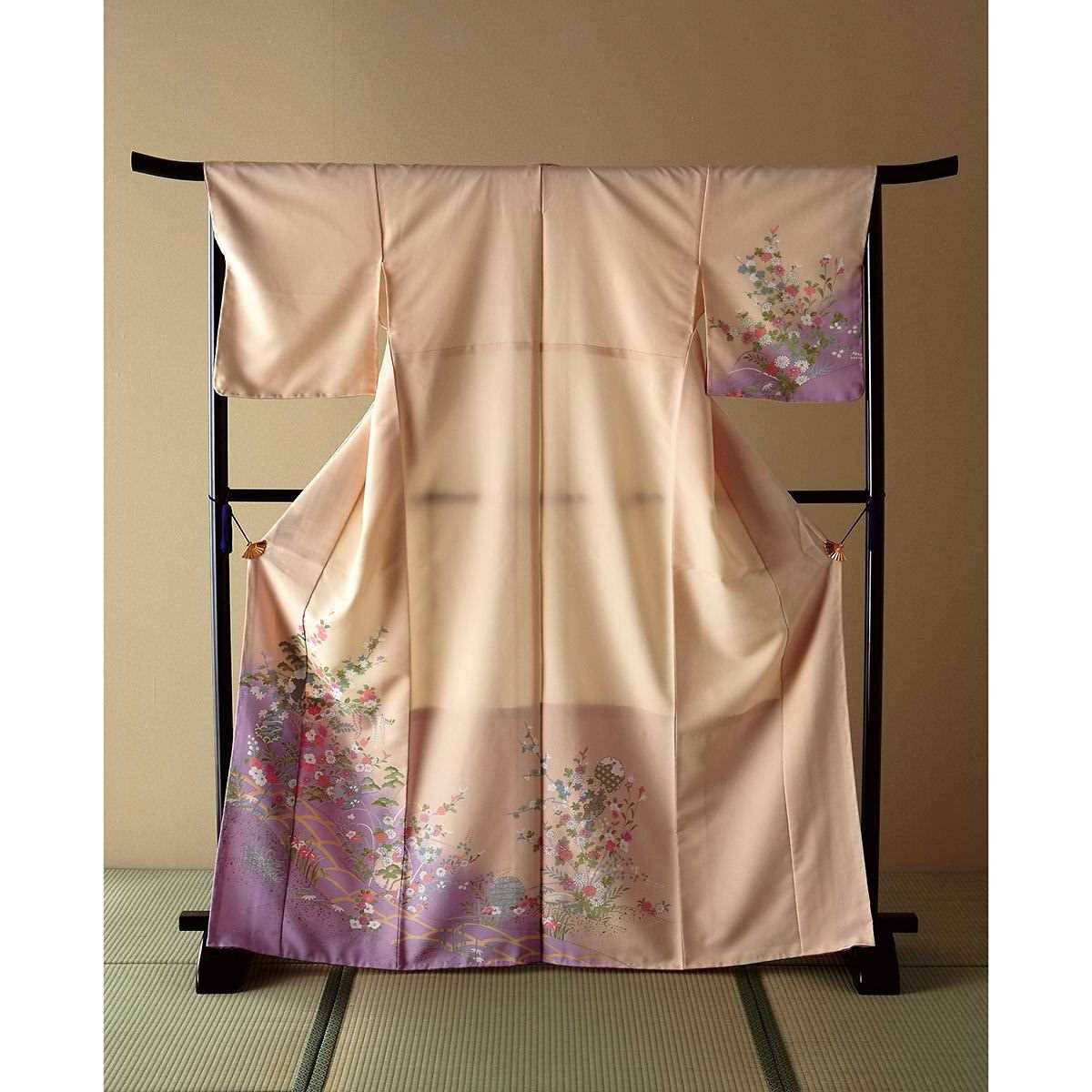 大衣桁 黒 着物 ディスプレイ