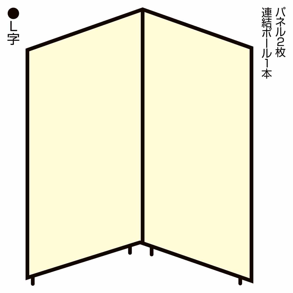 ライトパーテーション ナチュラルウッド(安定脚別売) 幅90cm