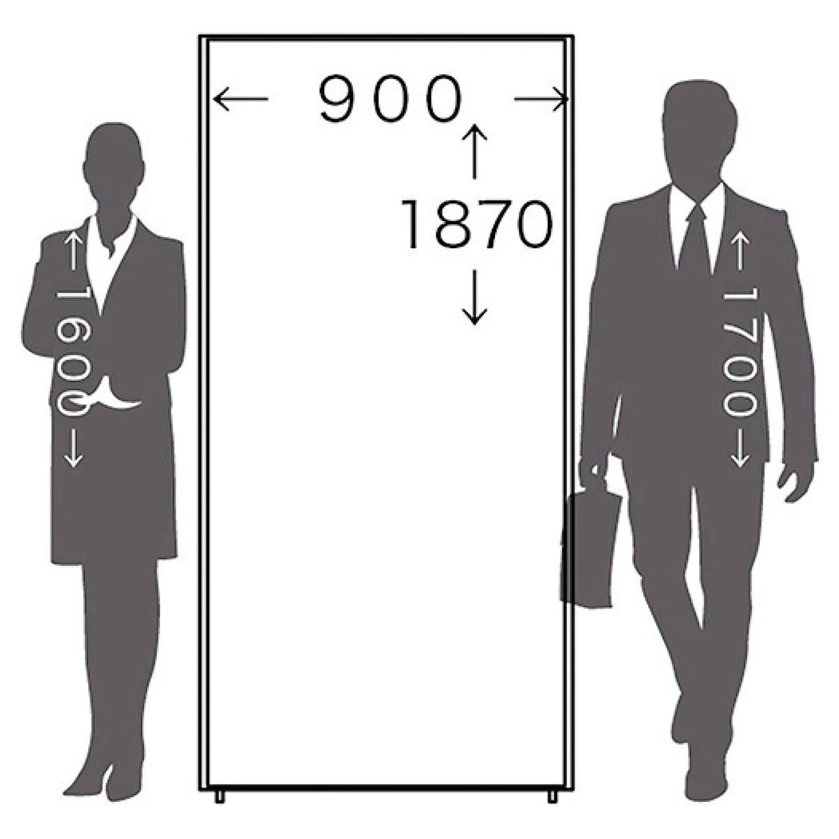 ライトパーテーション ナチュラルウッド(安定脚別売) 幅90cm