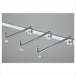 ワイヤーラック 角バー〔ストエキオリジナル〕 奥行き35.7cm用