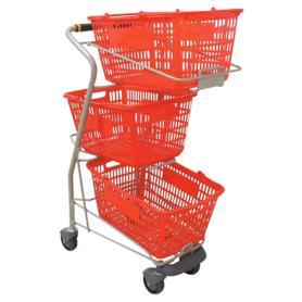 大和産業 ショッピングカート バスケットタイプ PVN902PE-C100