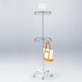 卍4段回転小物掛け〔ストエキオリジナル〕 ホワイト