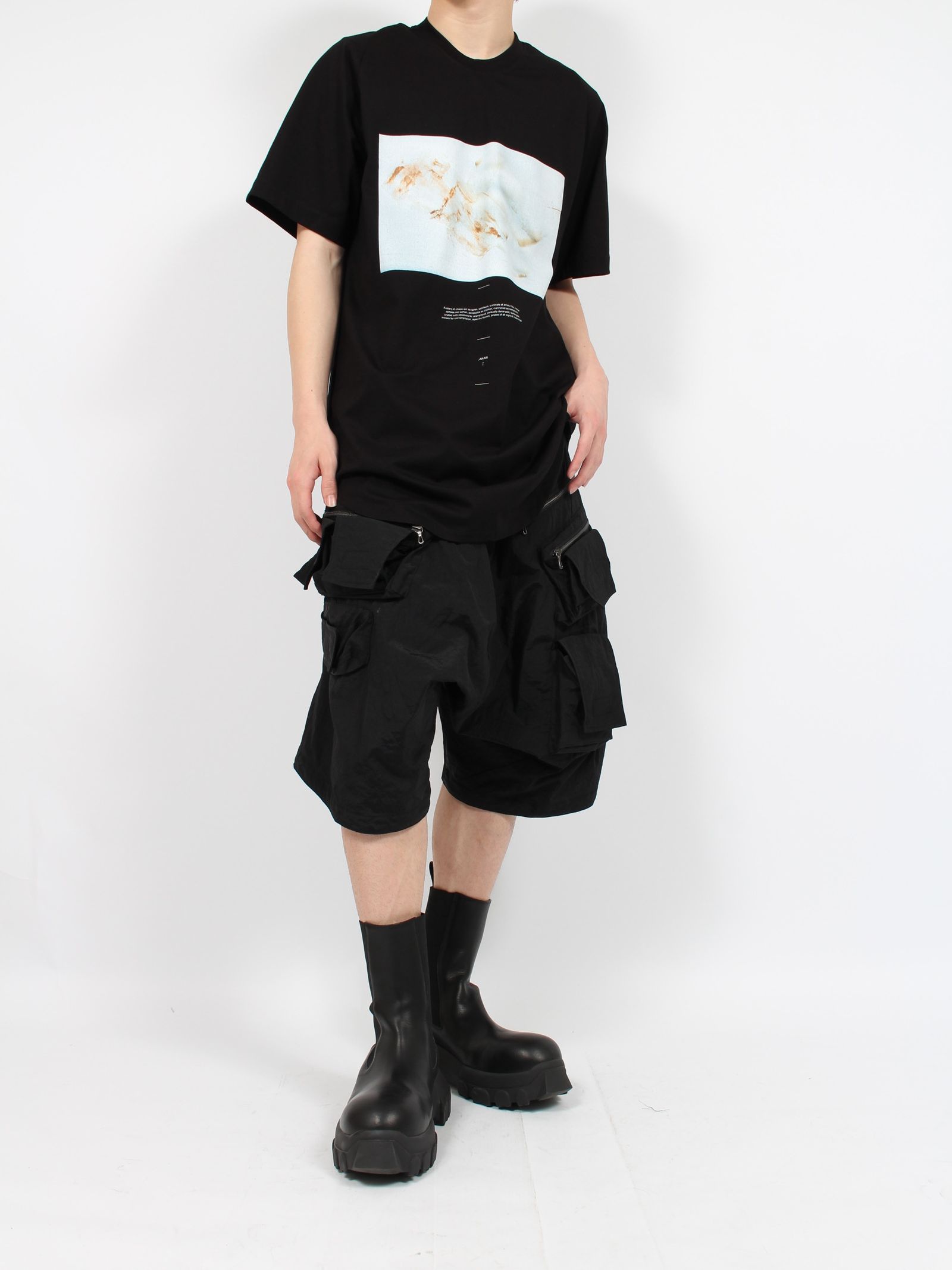 JULIUS サルエルパンツ カーキ サイズ1 JULIUS サルエルパンツ カーキ