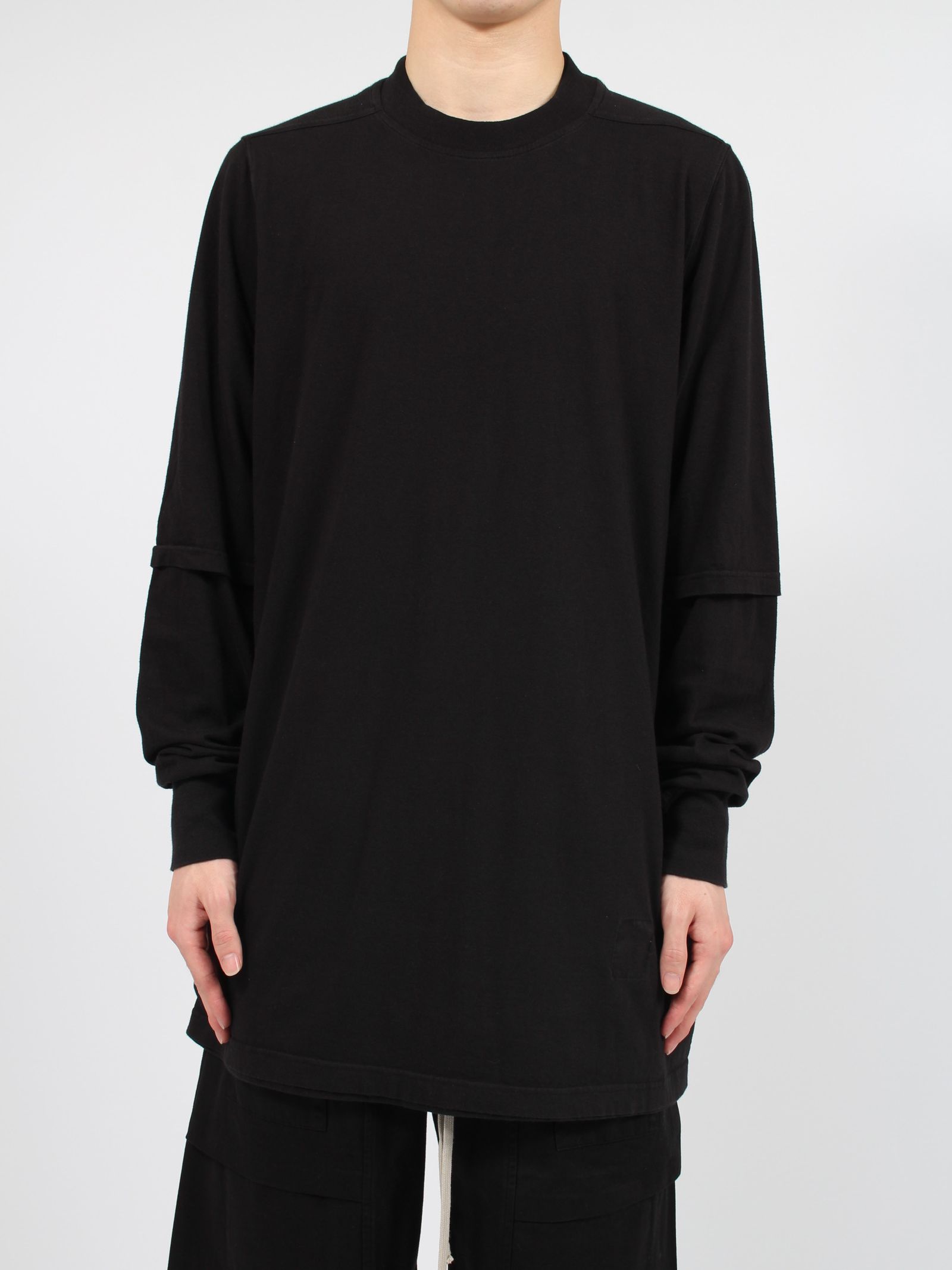RICK OWENS DRKSHDW - 【24AW】レイヤード ハスラー ロングスリーブ T