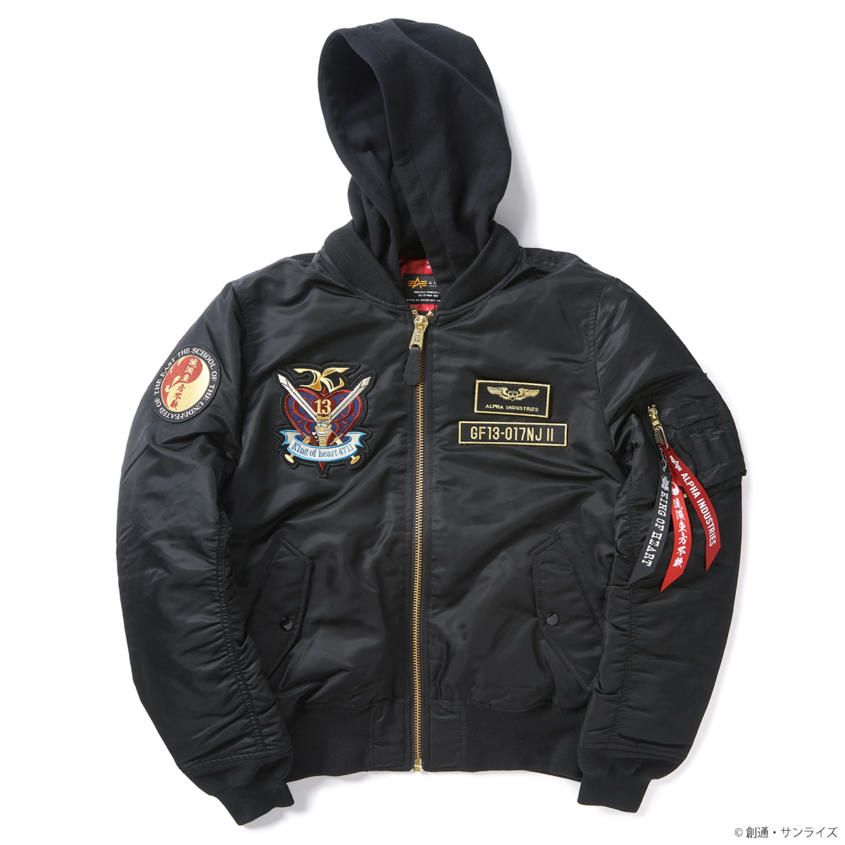 機動武闘伝Gガンダム』×ALPHA INDUSTRIES MA-1 NATUS ドモン・カッシュ
