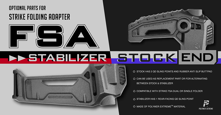 Strike Dual Folding Adapter Stabilizer