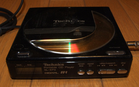 Technics SL-XP3 ポータブルCDプレーヤー スタフ屋 ポータブルCD