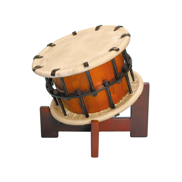 和太鼓 締太鼓 日本伝統 和楽器 34.5㎝ 締め太鼓 打楽器 諏訪工芸｜和