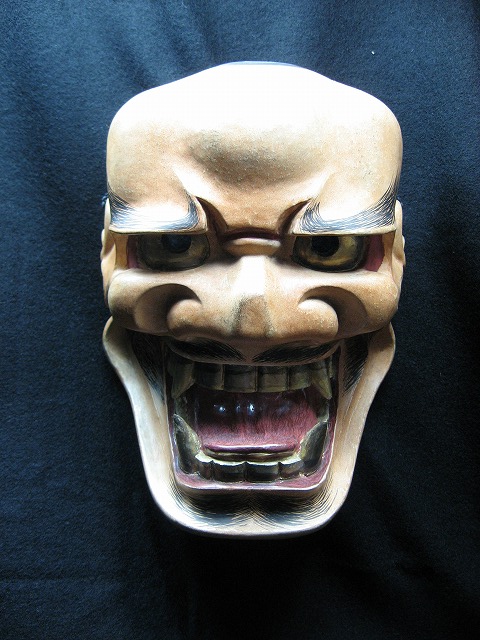 能面 獅子口(ししぐち) 獅子口 （ししぐち） - 鈴木能面工房の能面