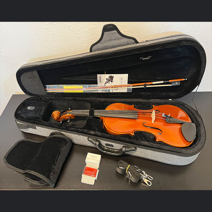 良品】SUZUKI ビオラ NO.2 4/4 ヴィオラ VIOLA 新品弓付属 良品