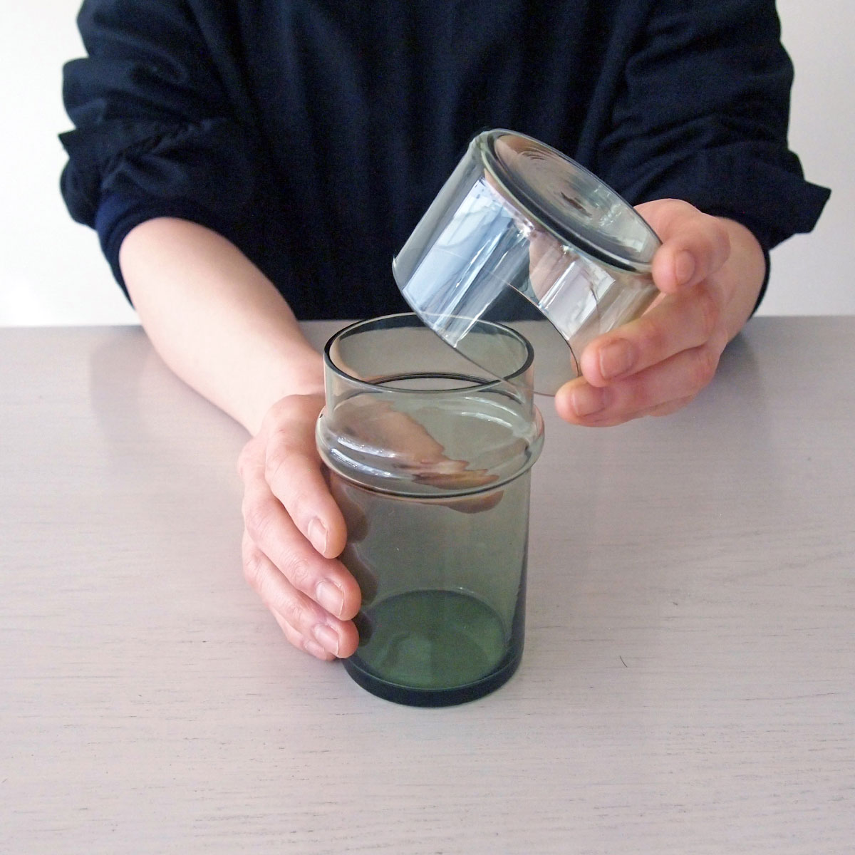 キャップンコップ：キャップ付きグラス | カラフェ・デキャンタ | Sghr